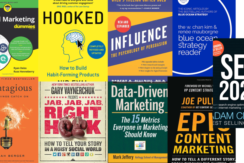 Top 10 Must-Read Books for Mastering Digital Marketing